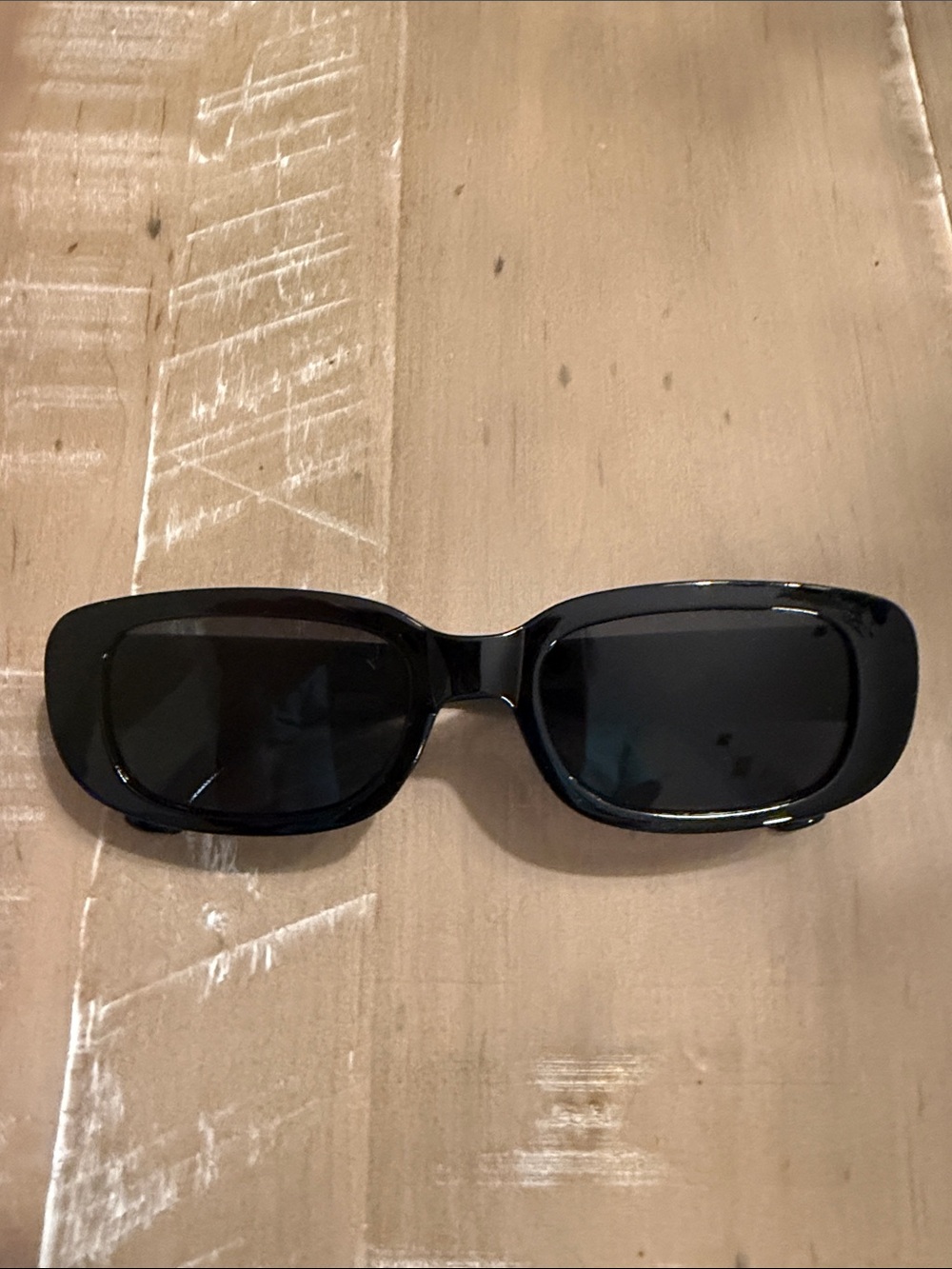 Old Navy Black Rectangular Sunglasses